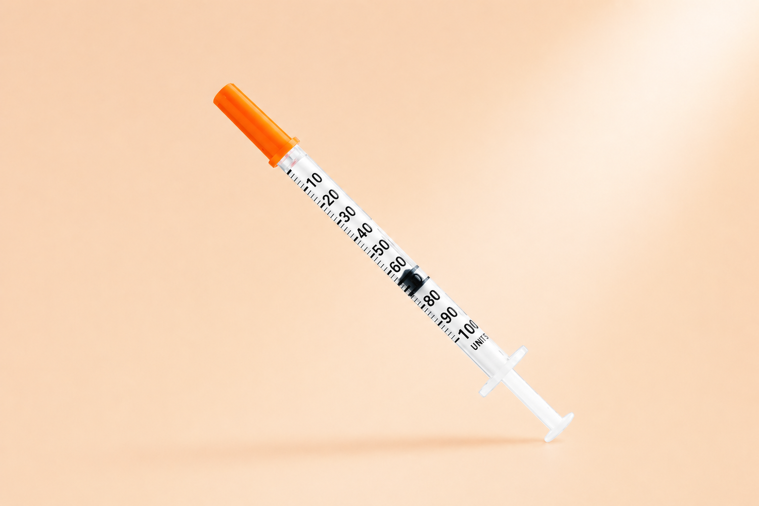 Insulin Syringe (U-100) – 1ml | Sterile, Single-Use Laboratory Supply